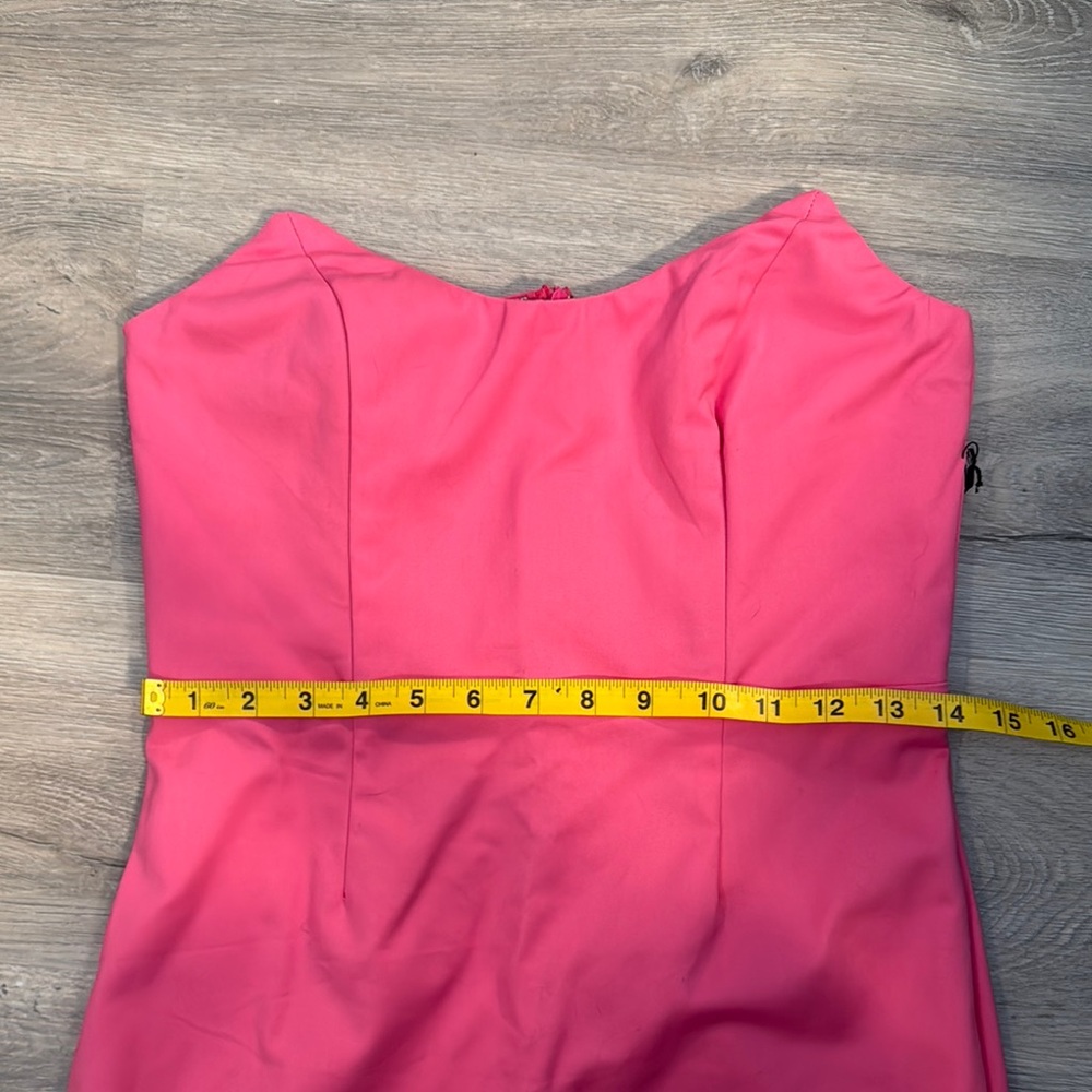 superdown Strapless Mini Dress in Hot Pink - Picture 10 of 15